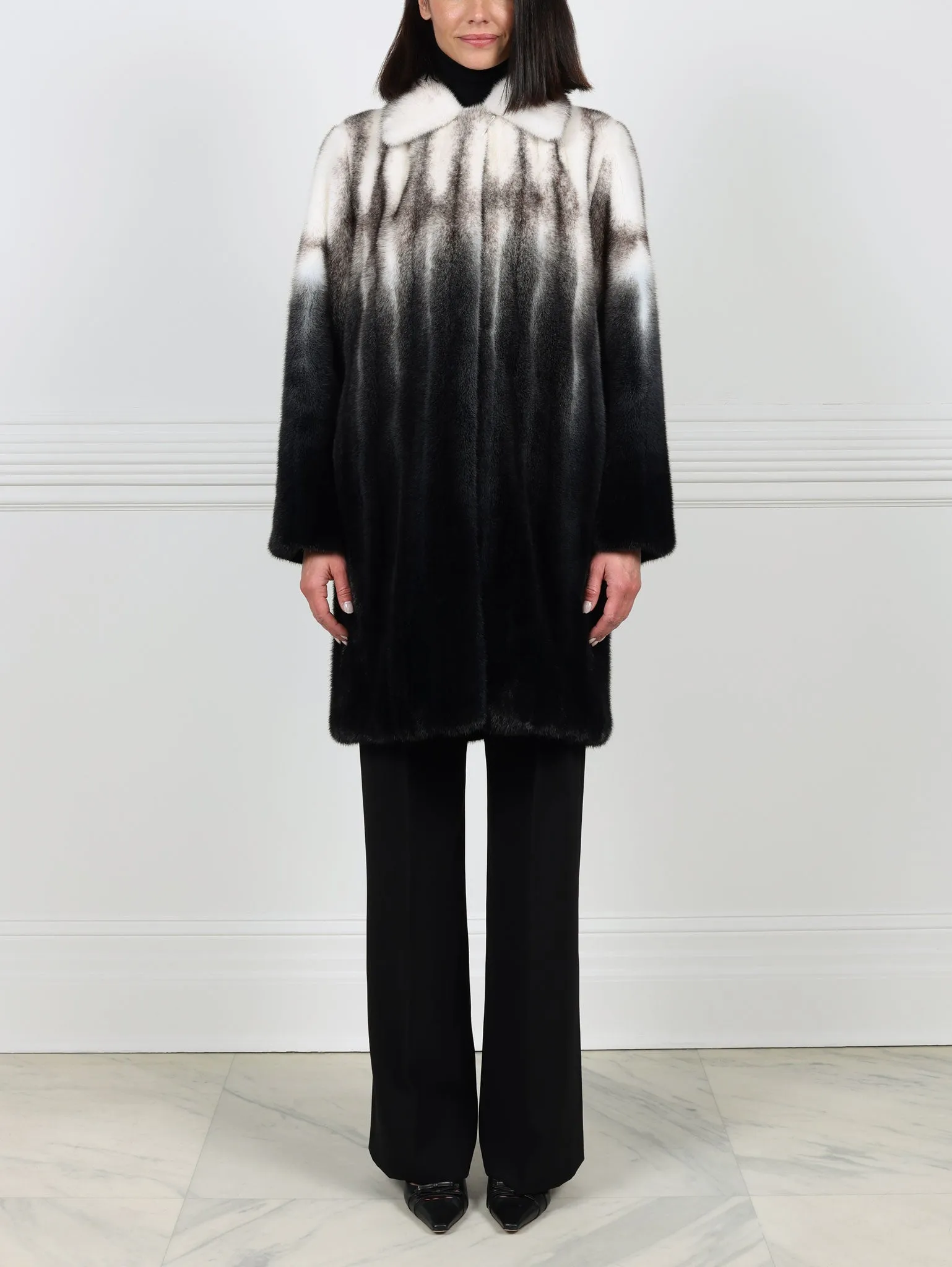 The Ombre Mink Coat sold by Pologeorgis