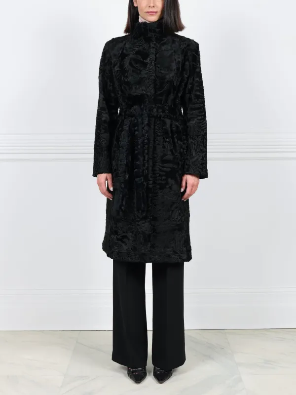 The Linda  Swakara Coat sold by Pologeorgis