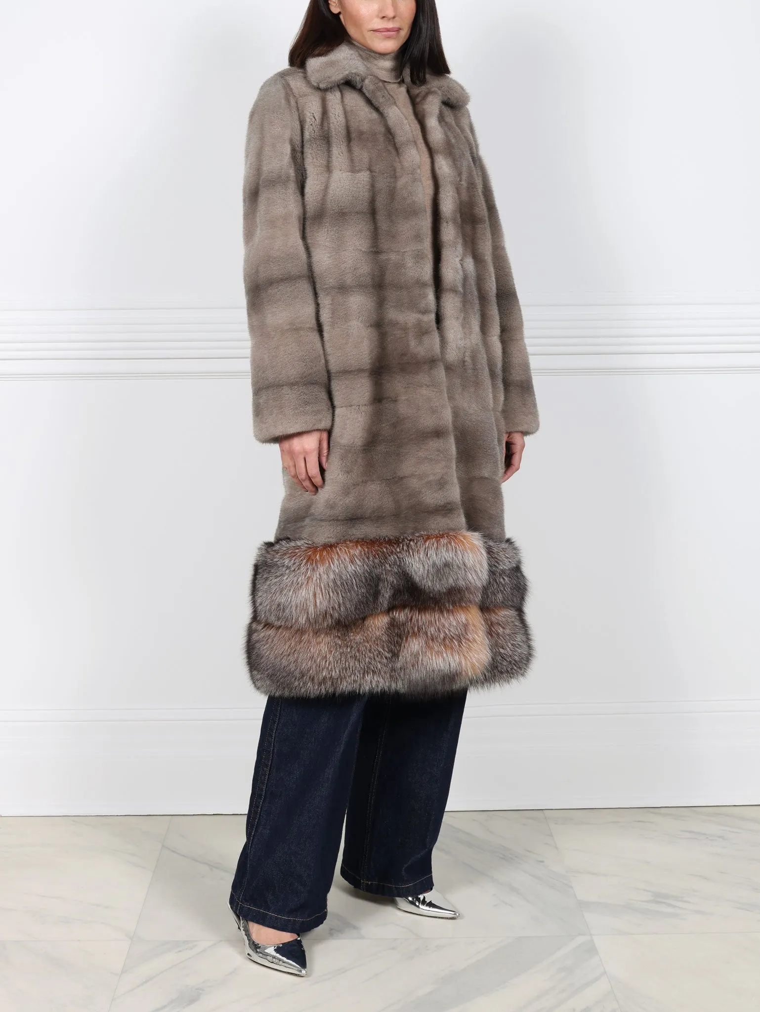 The Penny Mink and Fox Fur Coat sold by Pologeorgis product image thumbnail 2