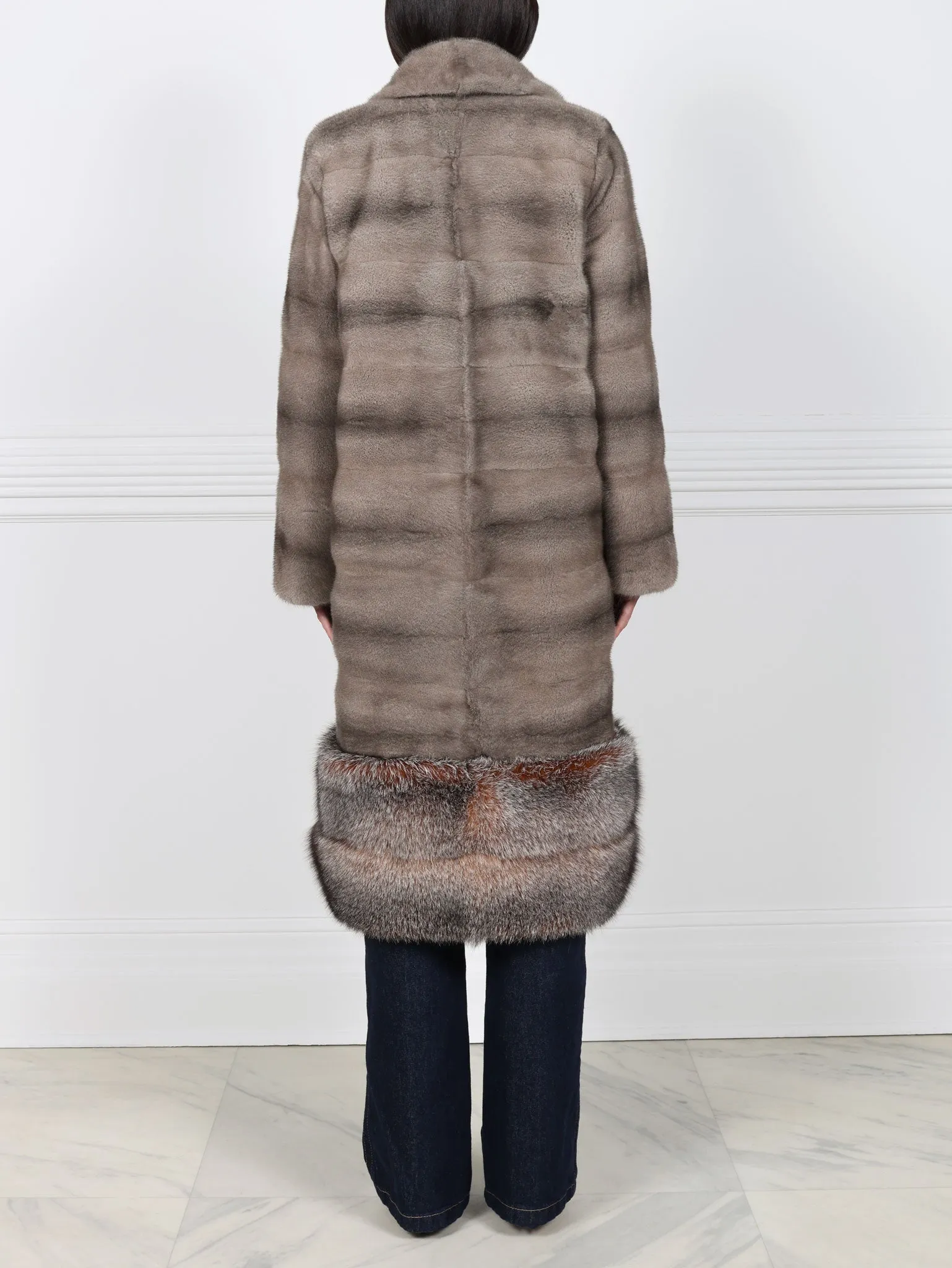 The Penny Mink and Fox Fur Coat sold by Pologeorgis product image thumbnail 4
