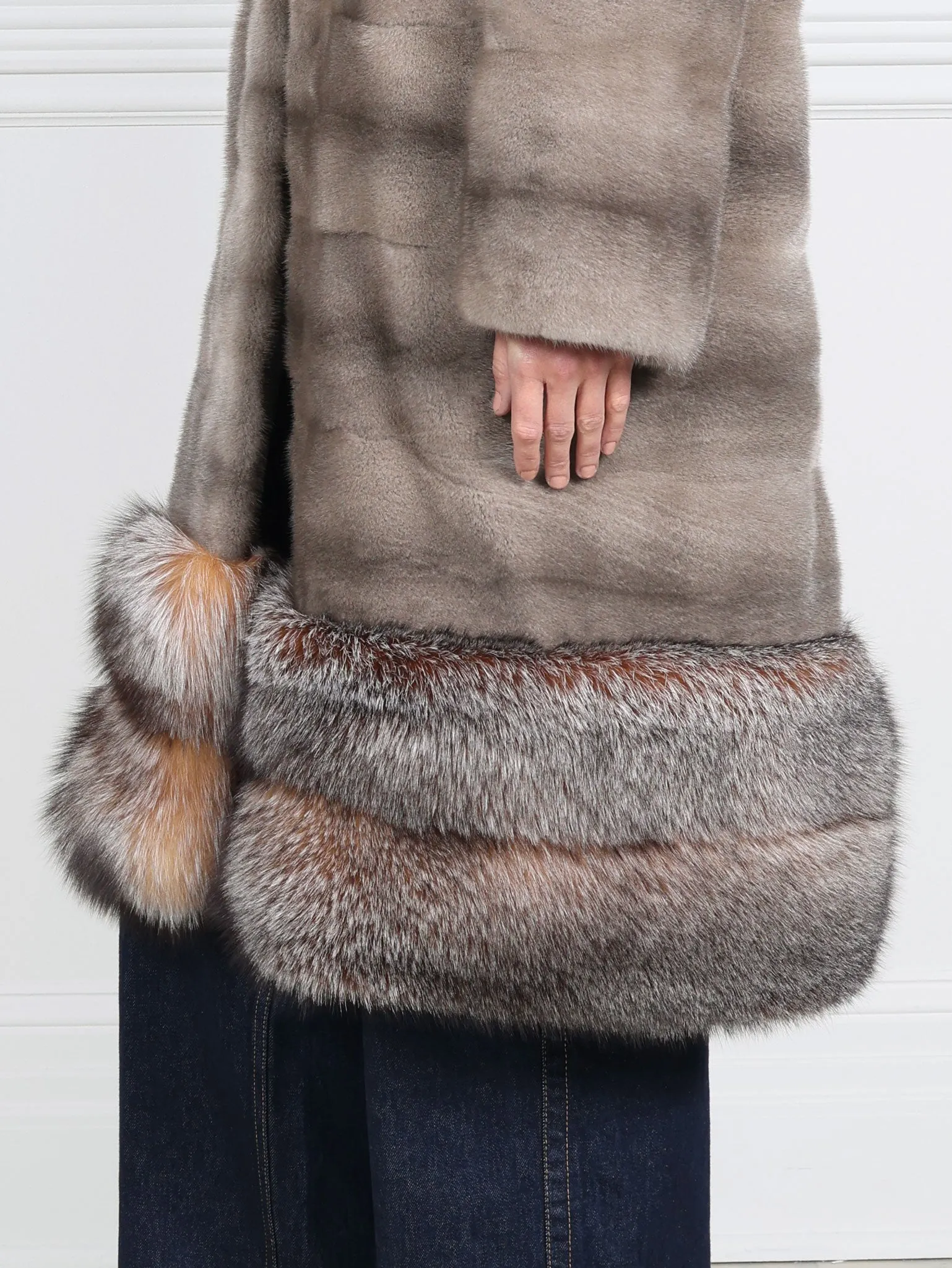 The Penny Mink and Fox Fur Coat sold by Pologeorgis product image thumbnail 5