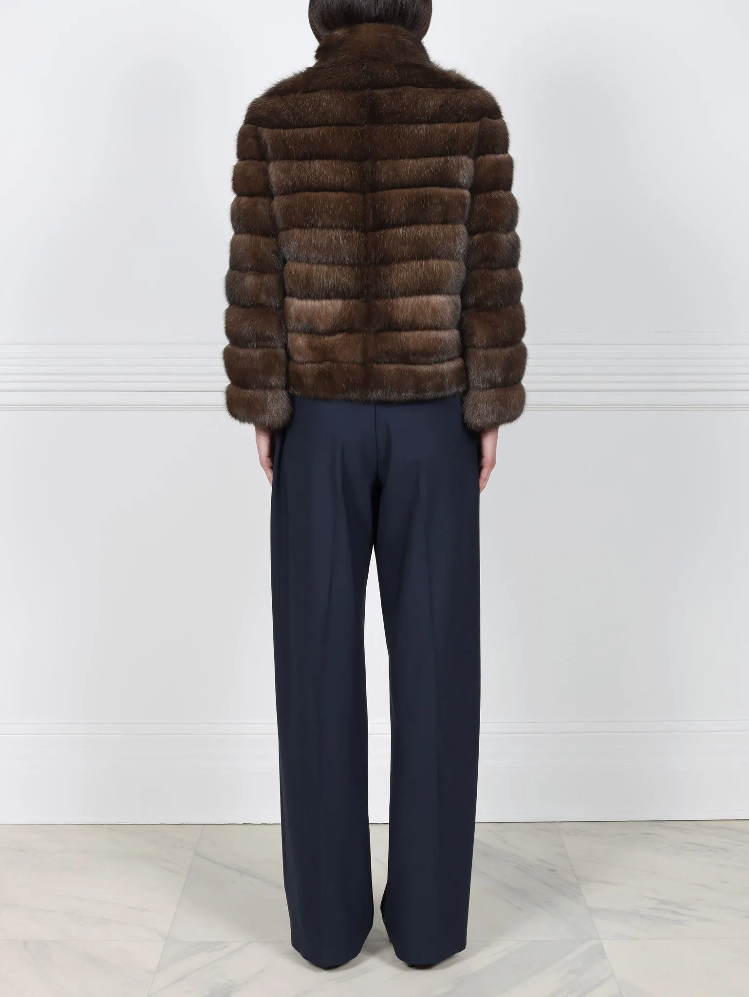 The Hannah Sable Fur Jacket sold by Pologeorgis product image thumbnail 4