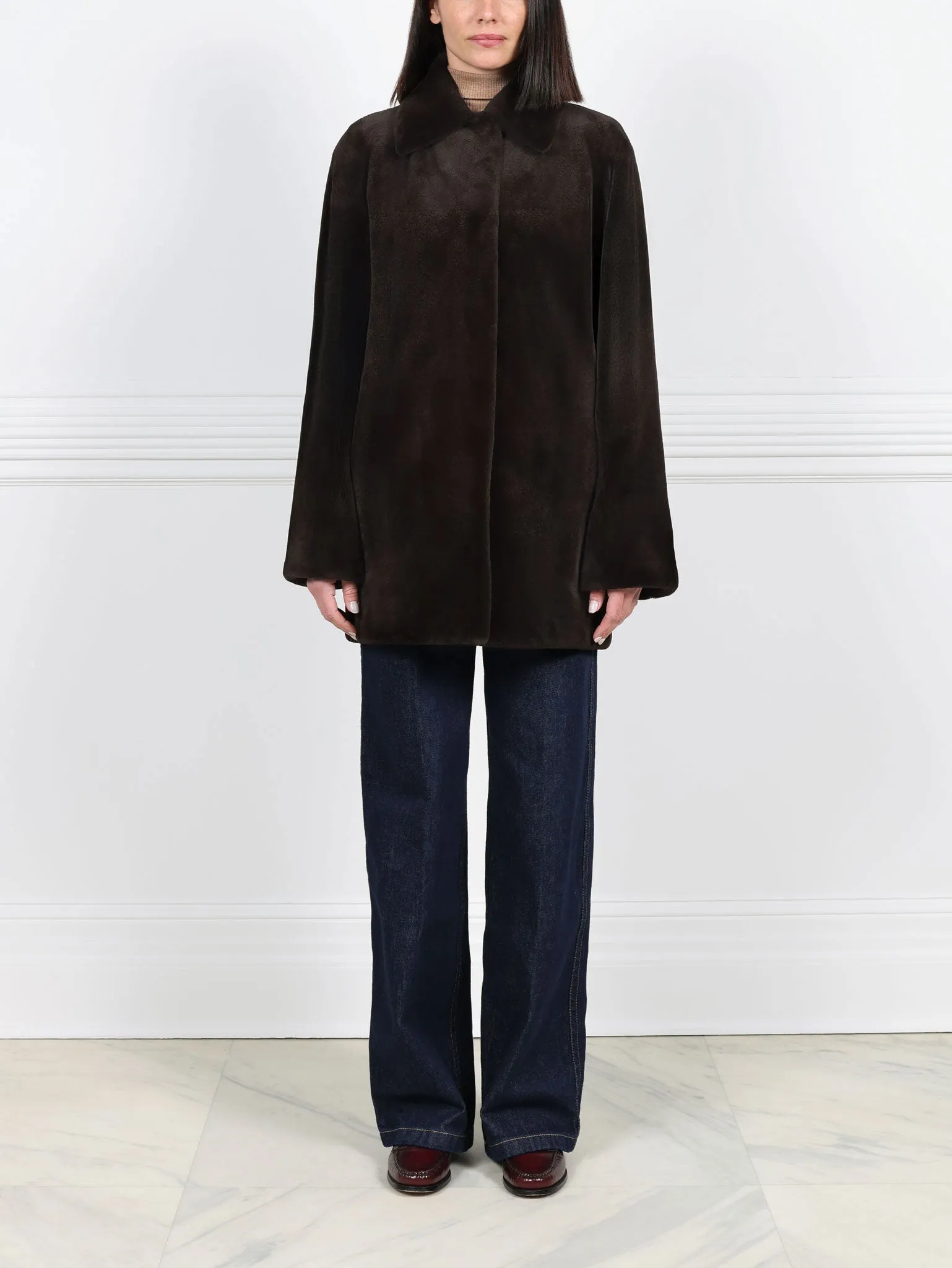 The Allegra Mink Fur Coat sold by Pologeorgis