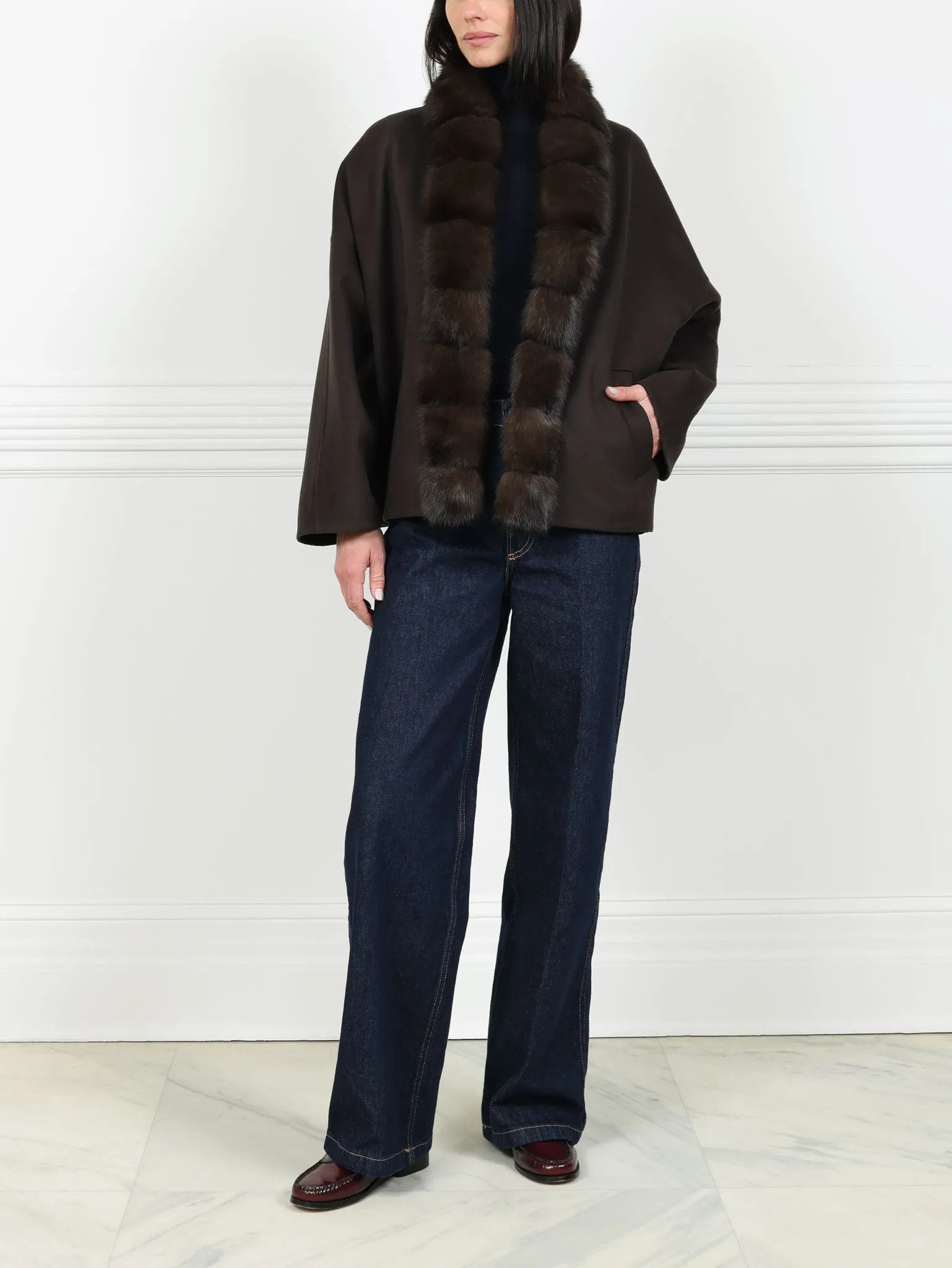 The Blythe Cashmere Jacket sold by Pologeorgis product image thumbnail 4