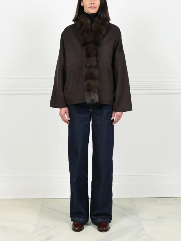 The Blythe Cashmere Jacket sold by Pologeorgis