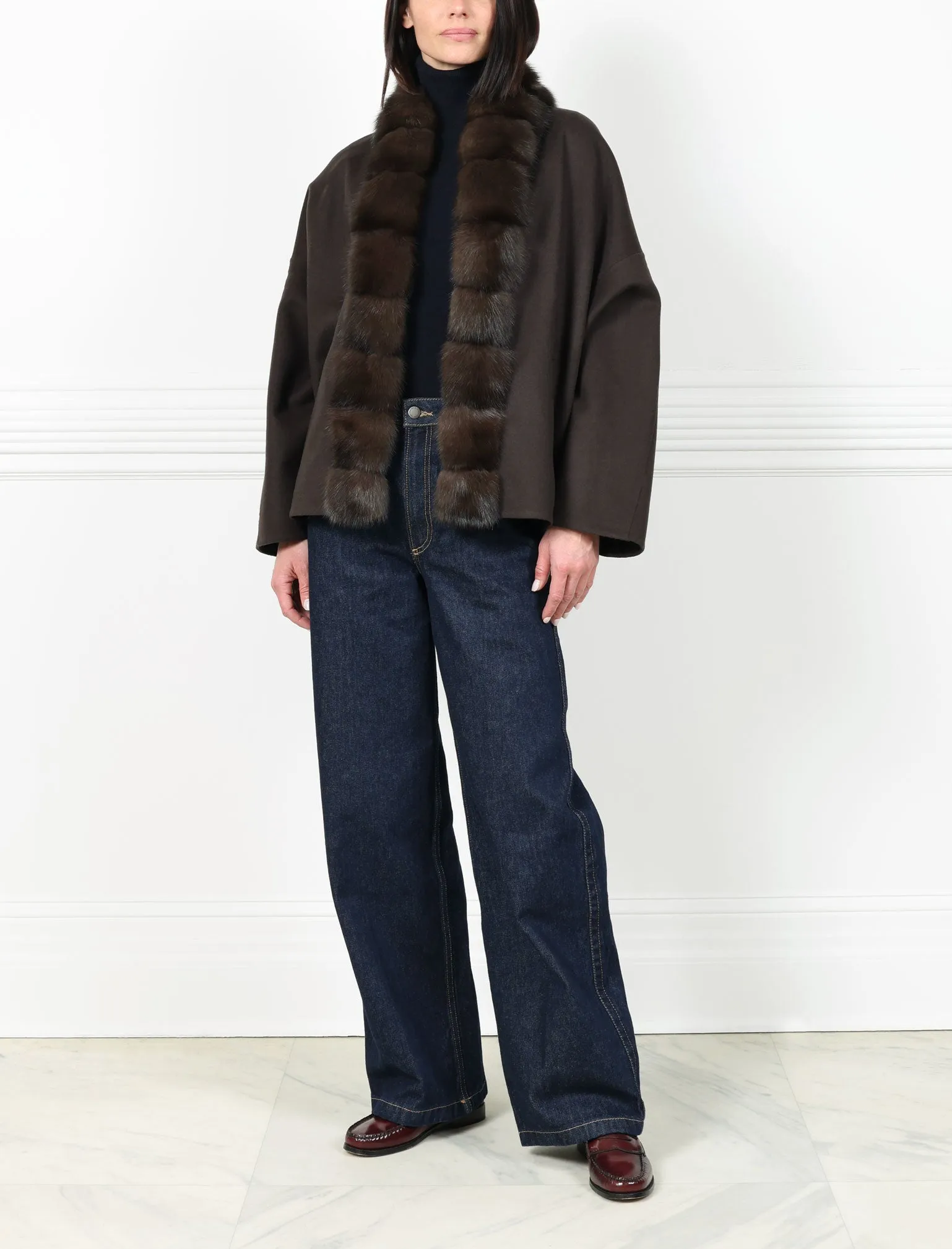 The Blythe Cashmere Jacket sold by Pologeorgis product image thumbnail 2