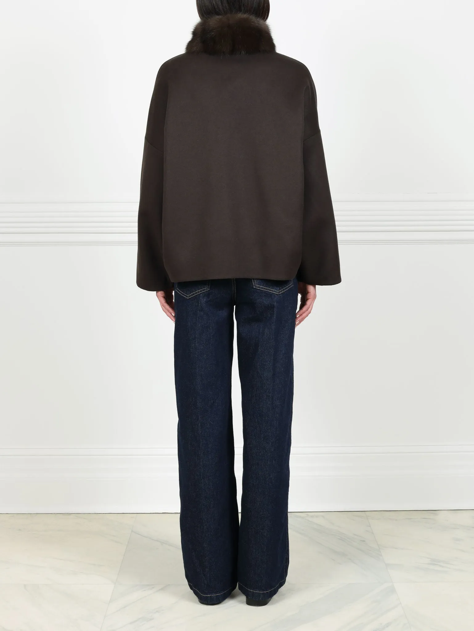 The Blythe Cashmere Jacket sold by Pologeorgis product image thumbnail 5