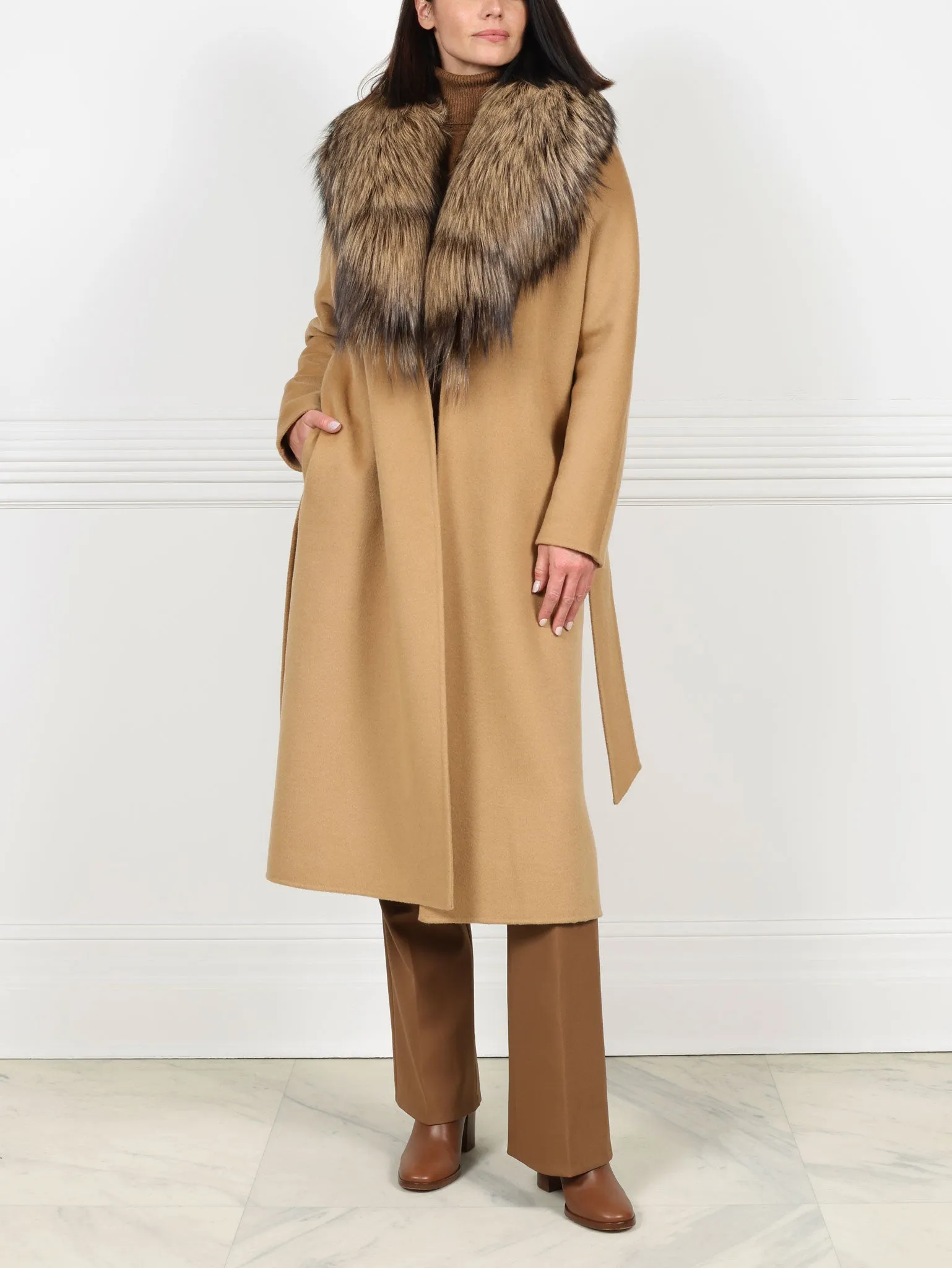 The Halona Double Face Coat sold by Pologeorgis product image thumbnail 2