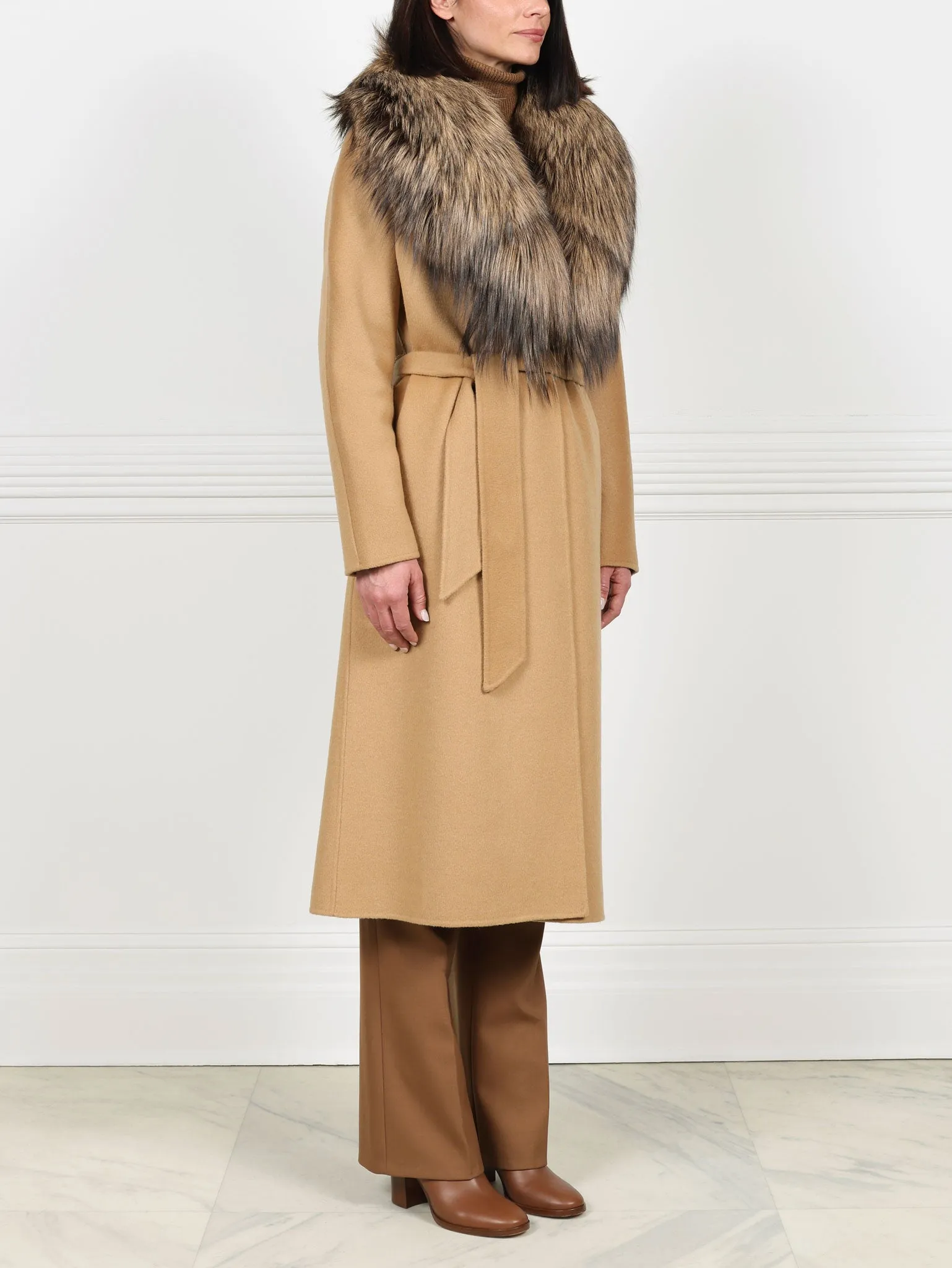 The Halona Double Face Coat sold by Pologeorgis product image thumbnail 5