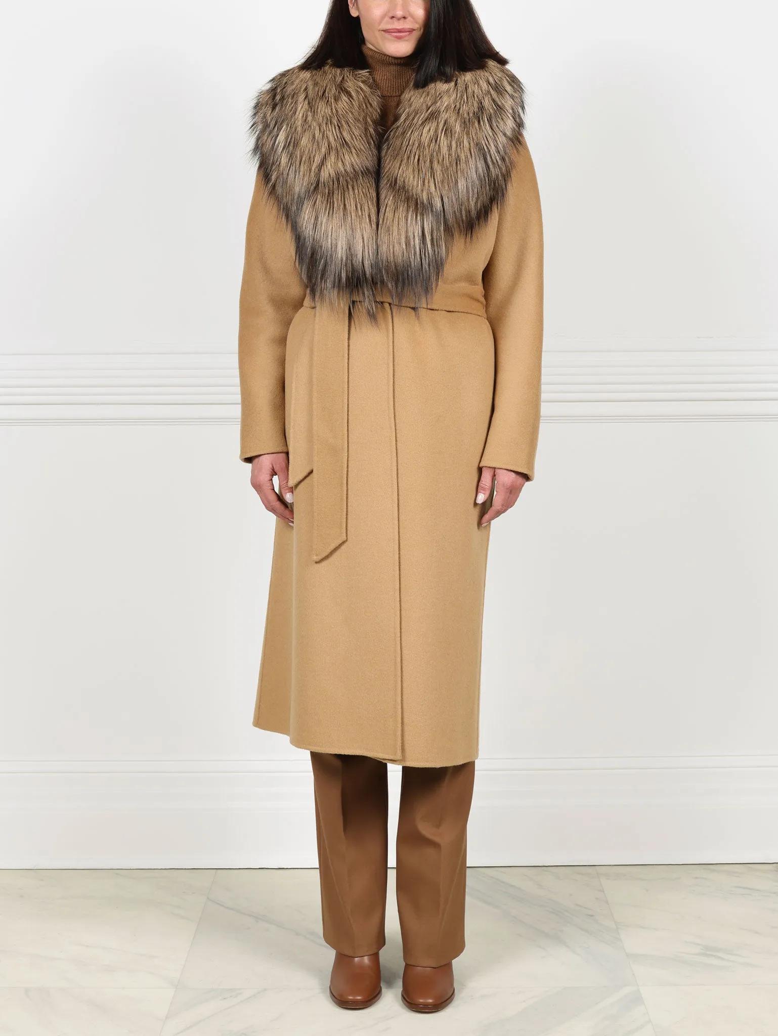 The Halona Double Face Coat sold by Pologeorgis product image thumbnail 4