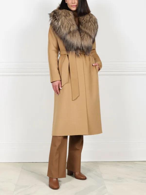 The Halona Double Face Coat sold by Pologeorgis