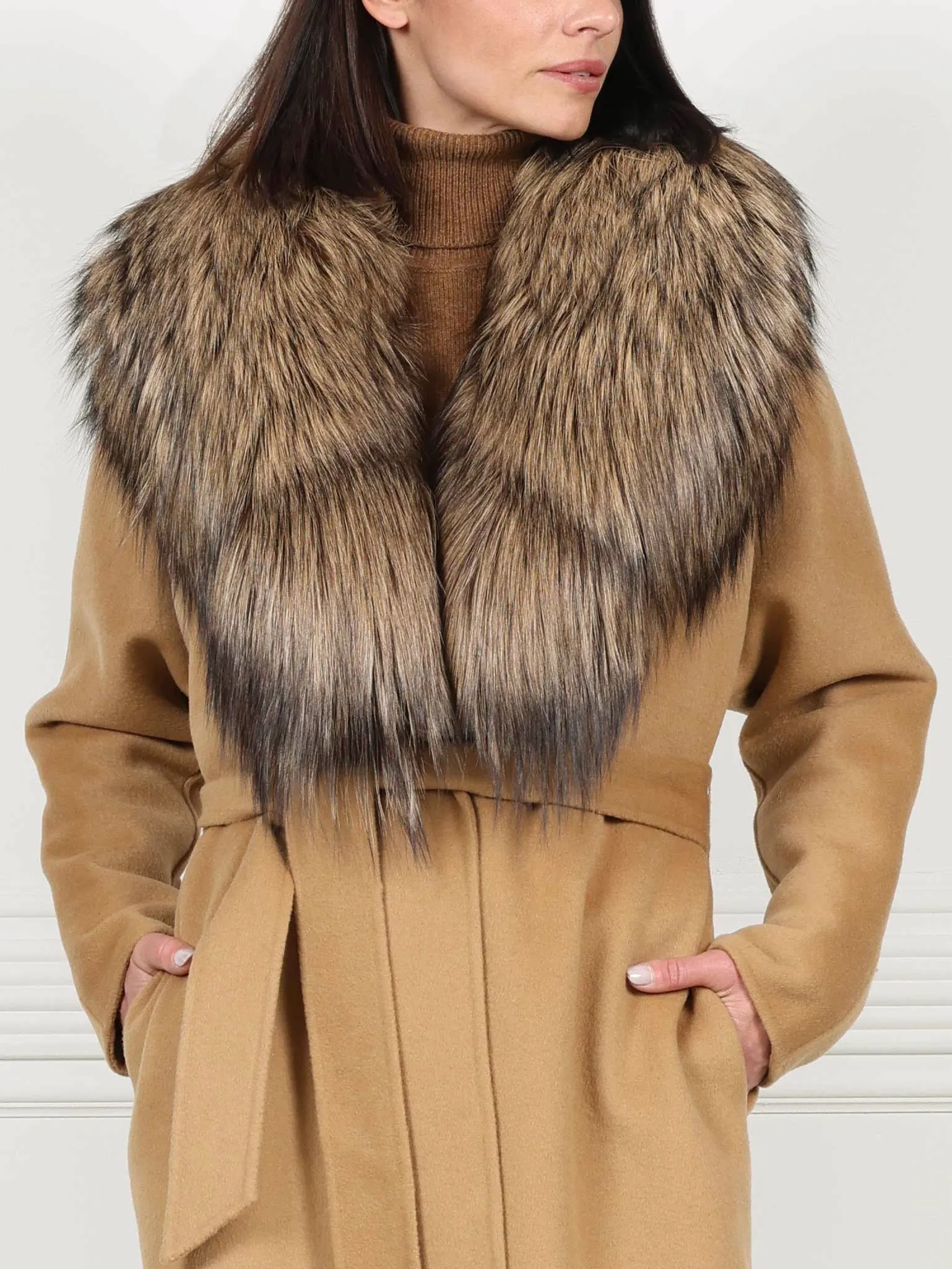 The Halona Double Face Coat sold by Pologeorgis product image thumbnail 3