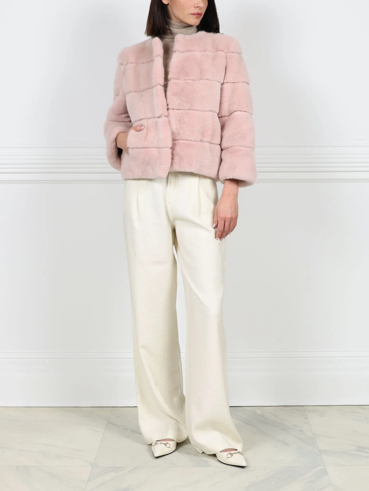 The Rose Mink Jacket sold by Pologeorgis product image thumbnail 3