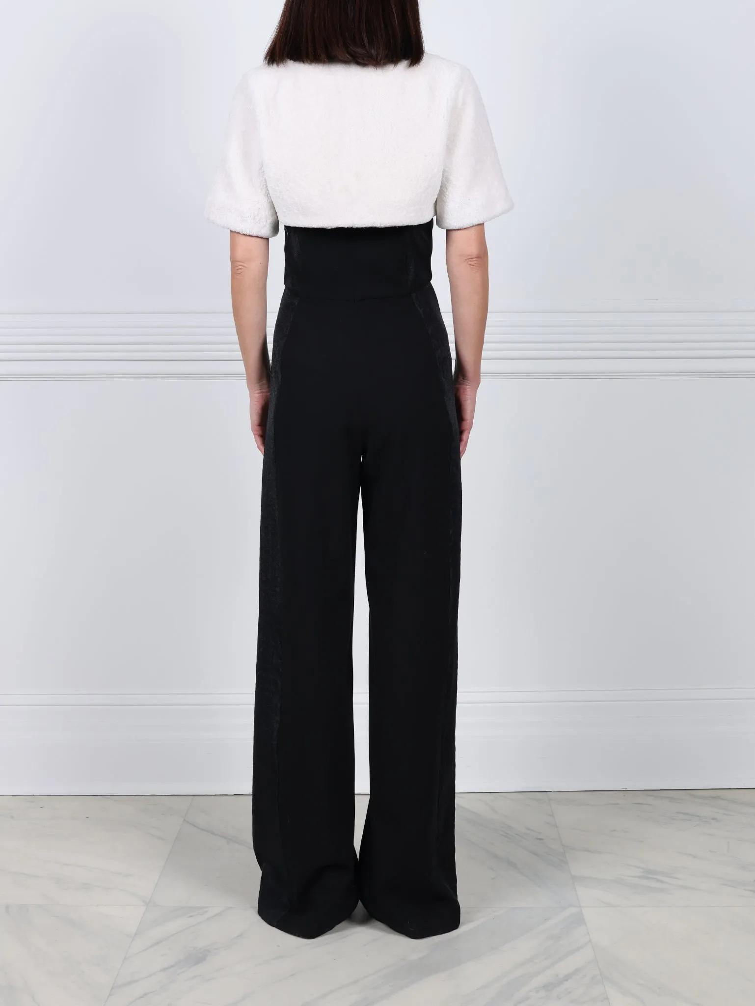 The Oval Shearling Shrug sold by Pologeorgis product image thumbnail 2