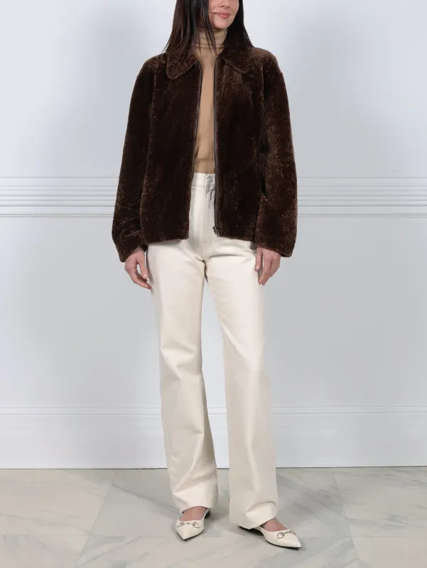 The Knightly Shearling Jacket sold by Pologeorgis