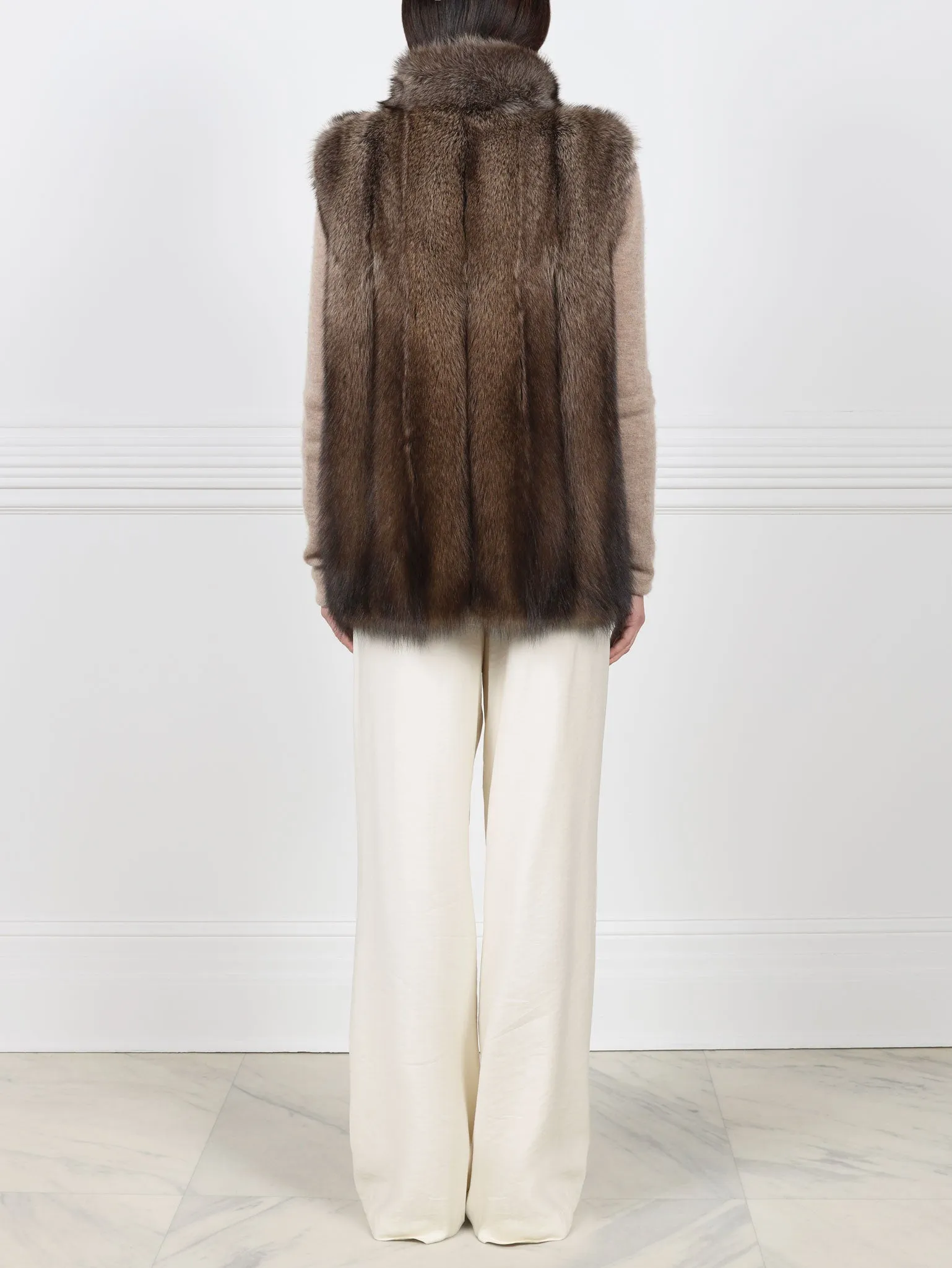 Fisher Fur Vest sold by Pologeorgis product image thumbnail 5