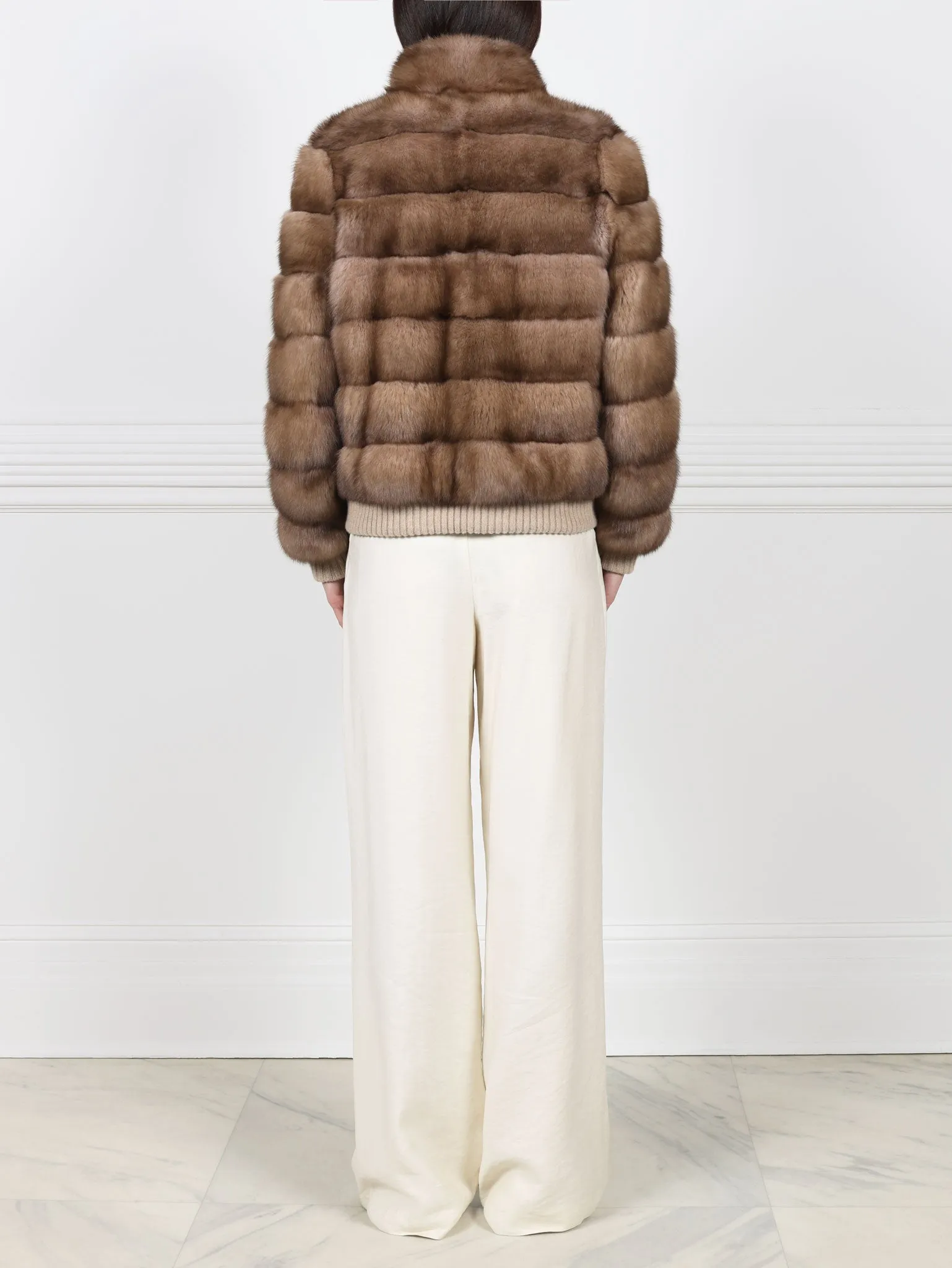 The Anya Sable Fur Jacket sold by Pologeorgis product image thumbnail 4