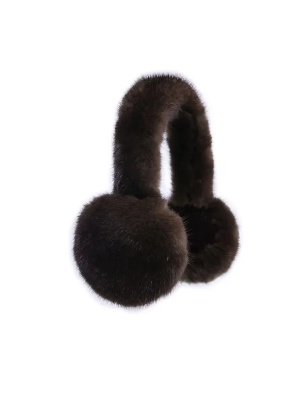 Mink Wrapped Earmuffs sold by Pologeorgis