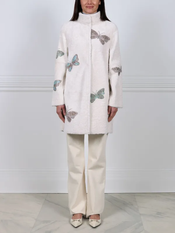 The Butterfly Shearling Coat sold by Pologeorgis