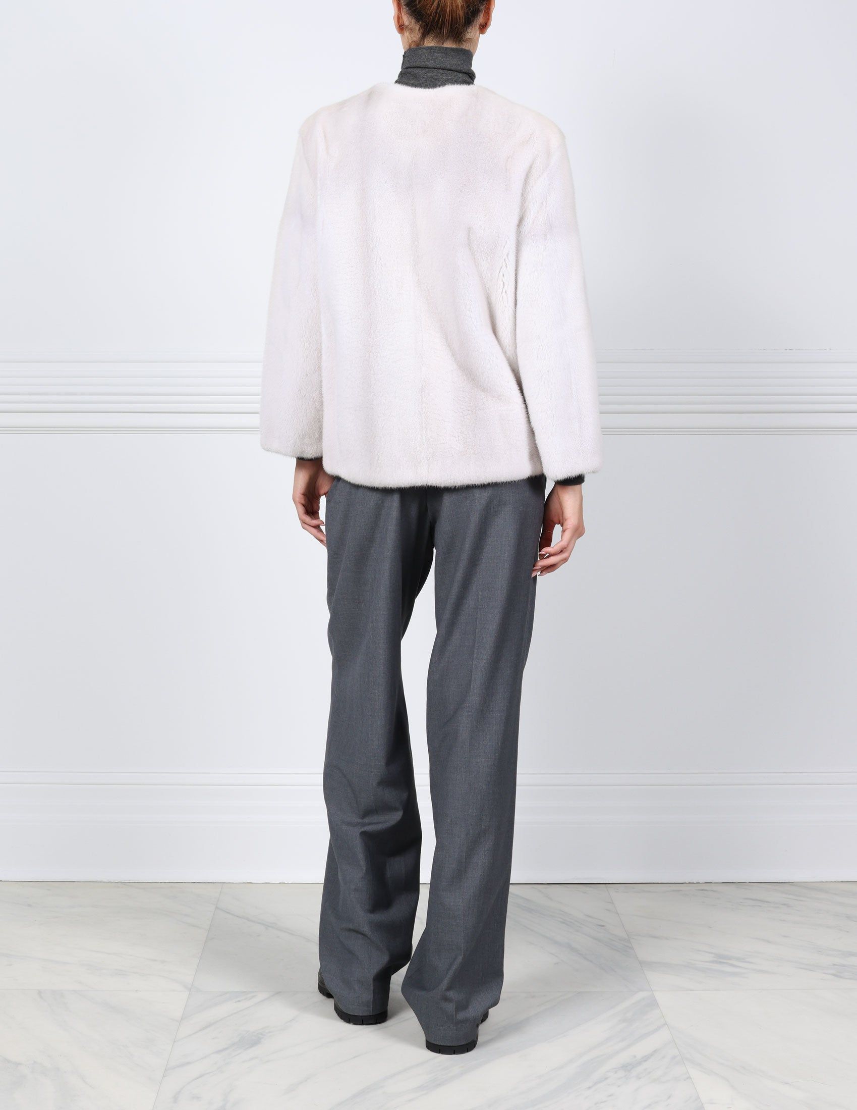 Azurine Mink Fur Jacket sold by Pologeorgis product image thumbnail 4