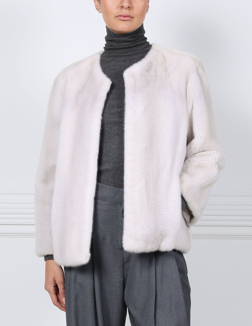Azurine Mink Fur Jacket sold by Pologeorgis product image thumbnail 5