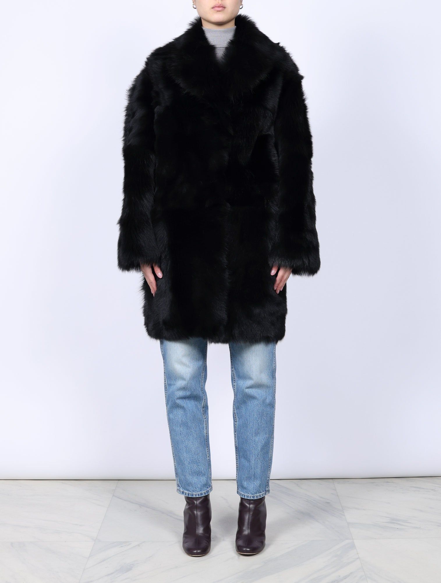 Toscana Shearling Coat sold by Pologeorgis