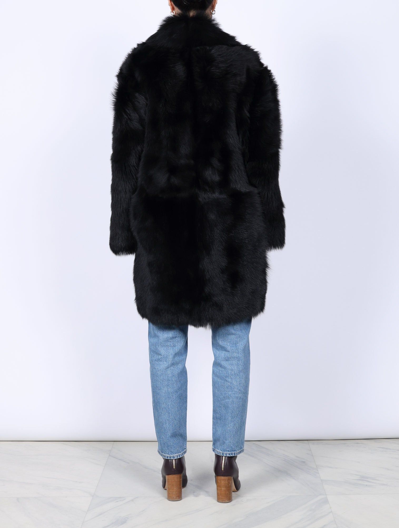 Toscana Shearling Coat sold by Pologeorgis product image thumbnail 2