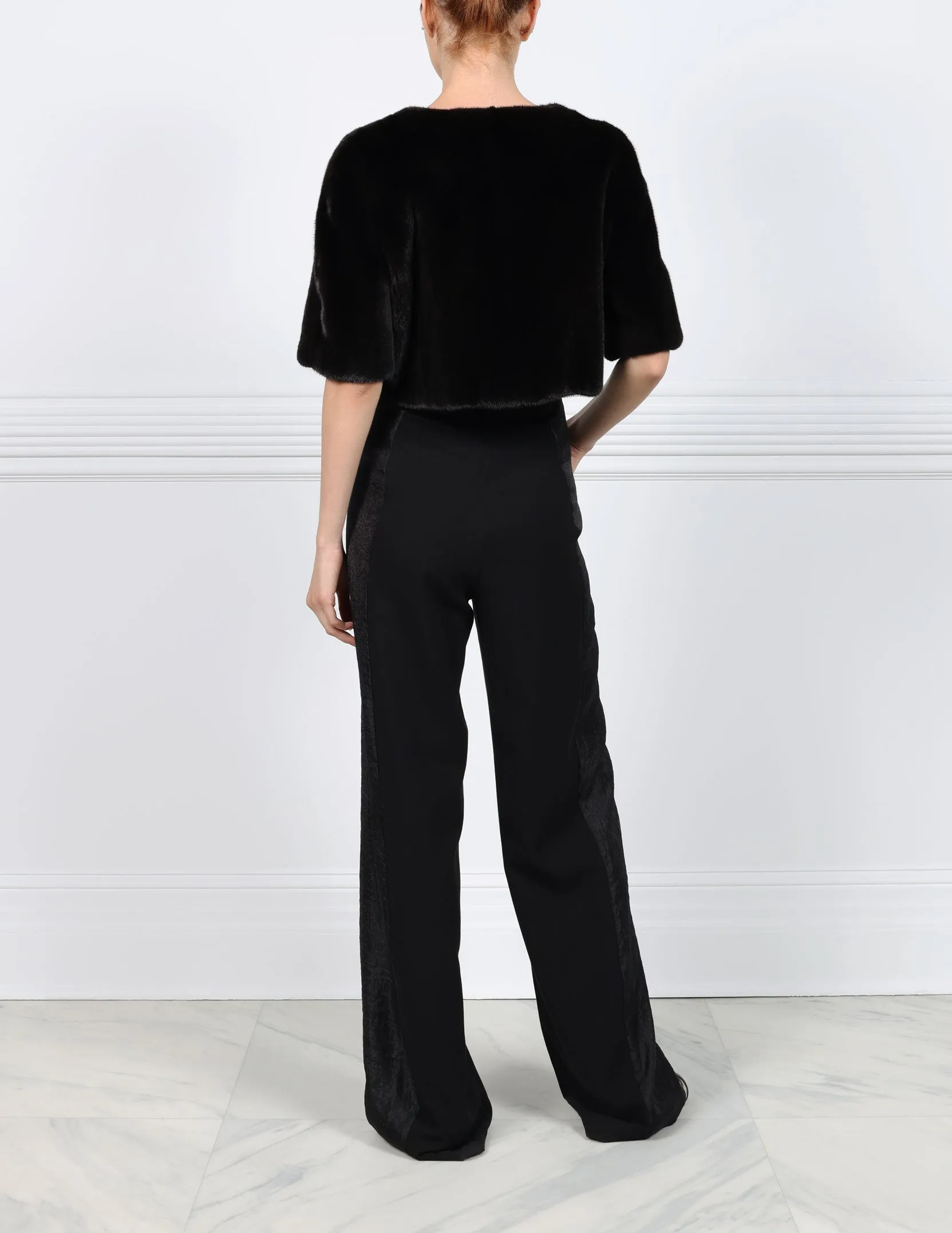 The Quinn Mink Fur Jacket sold by Pologeorgis product image thumbnail 3