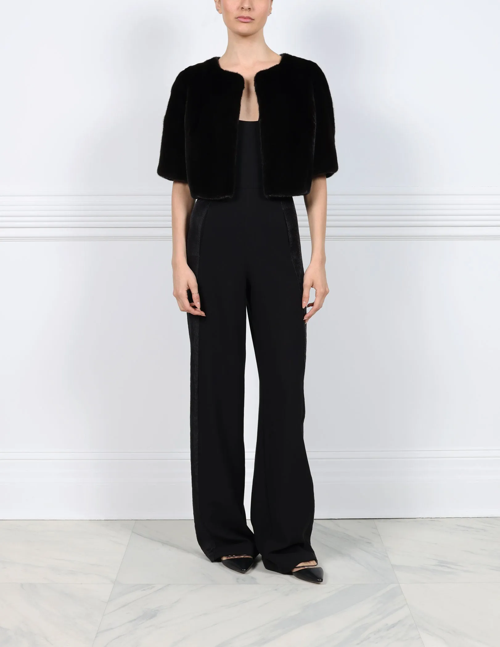 The Quinn Mink Fur Jacket sold by Pologeorgis product image thumbnail 4