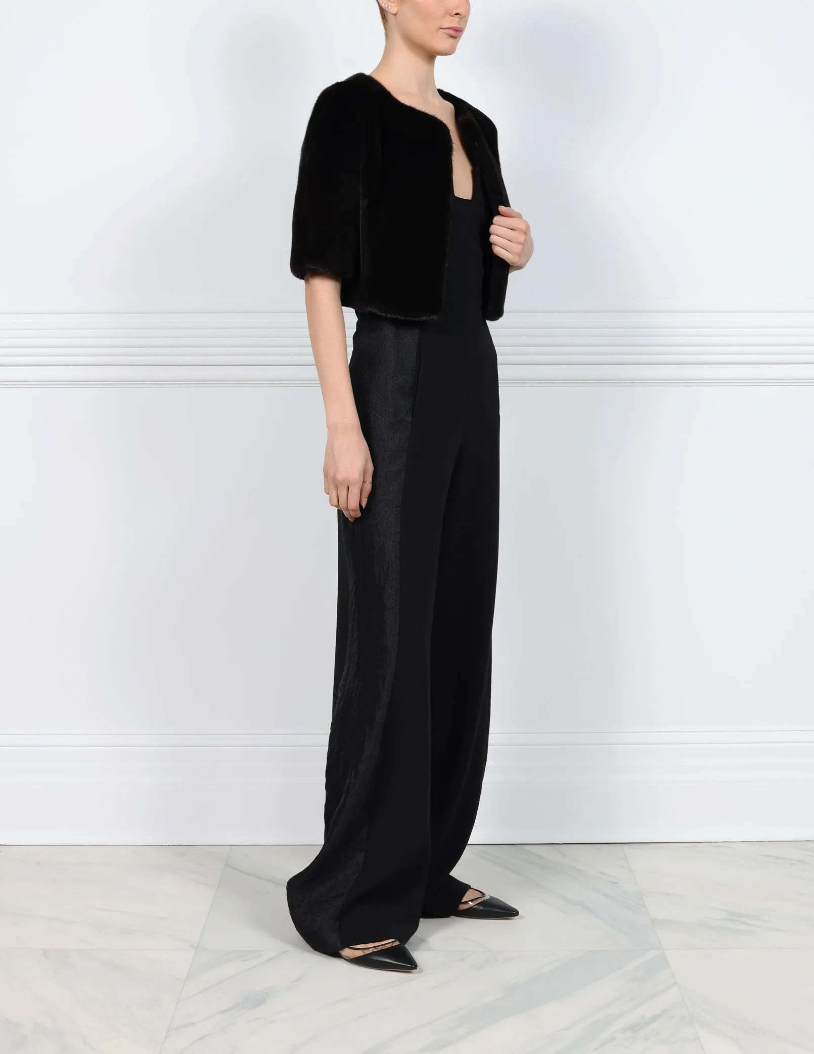 The Quinn Mink Fur Jacket sold by Pologeorgis product image thumbnail 2