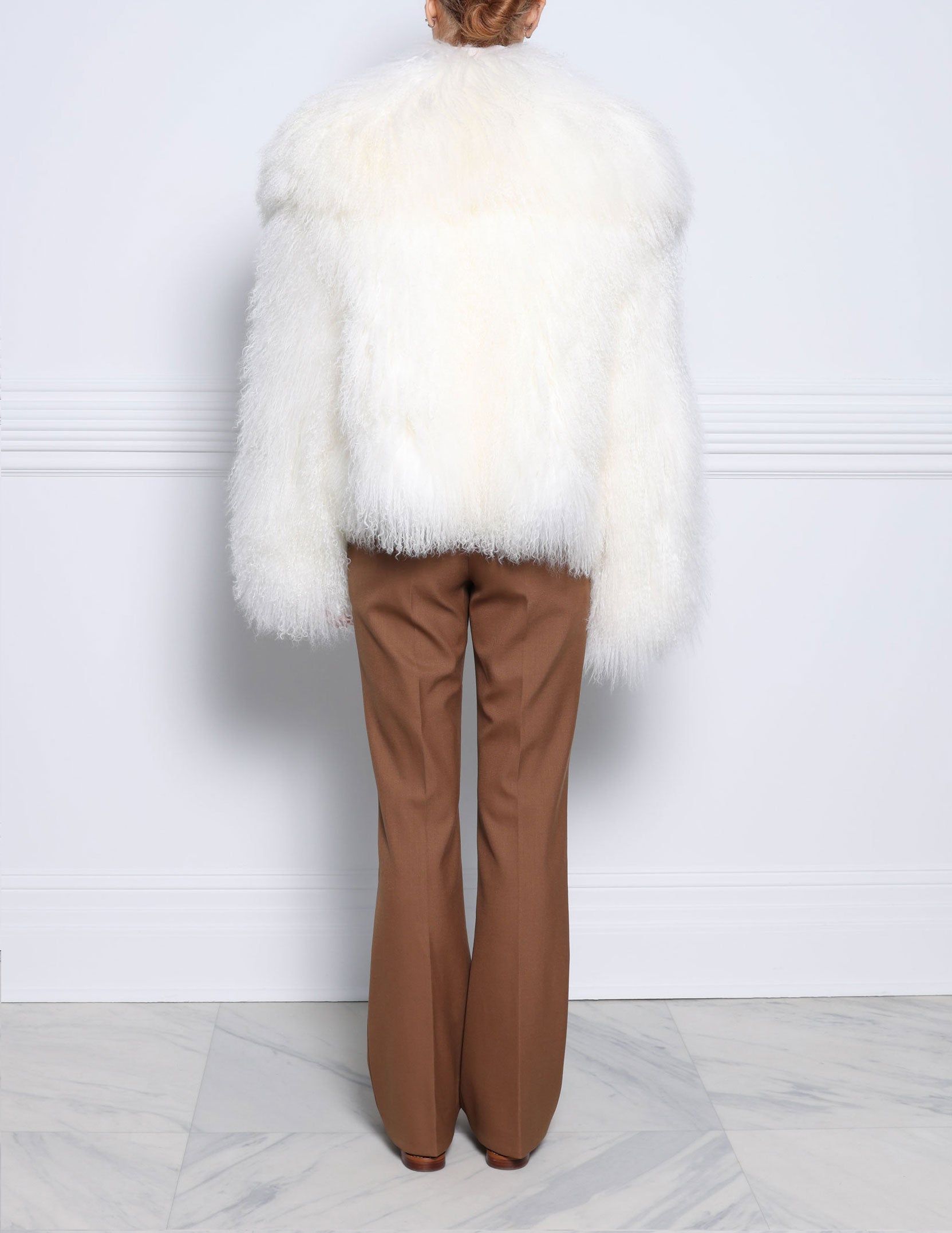 The Brynn Shearling Jacket sold by Pologeorgis product image thumbnail 4