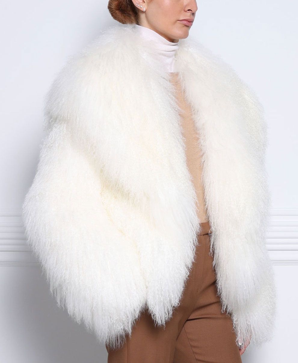 The Brynn Shearling Jacket sold by Pologeorgis product image thumbnail 3