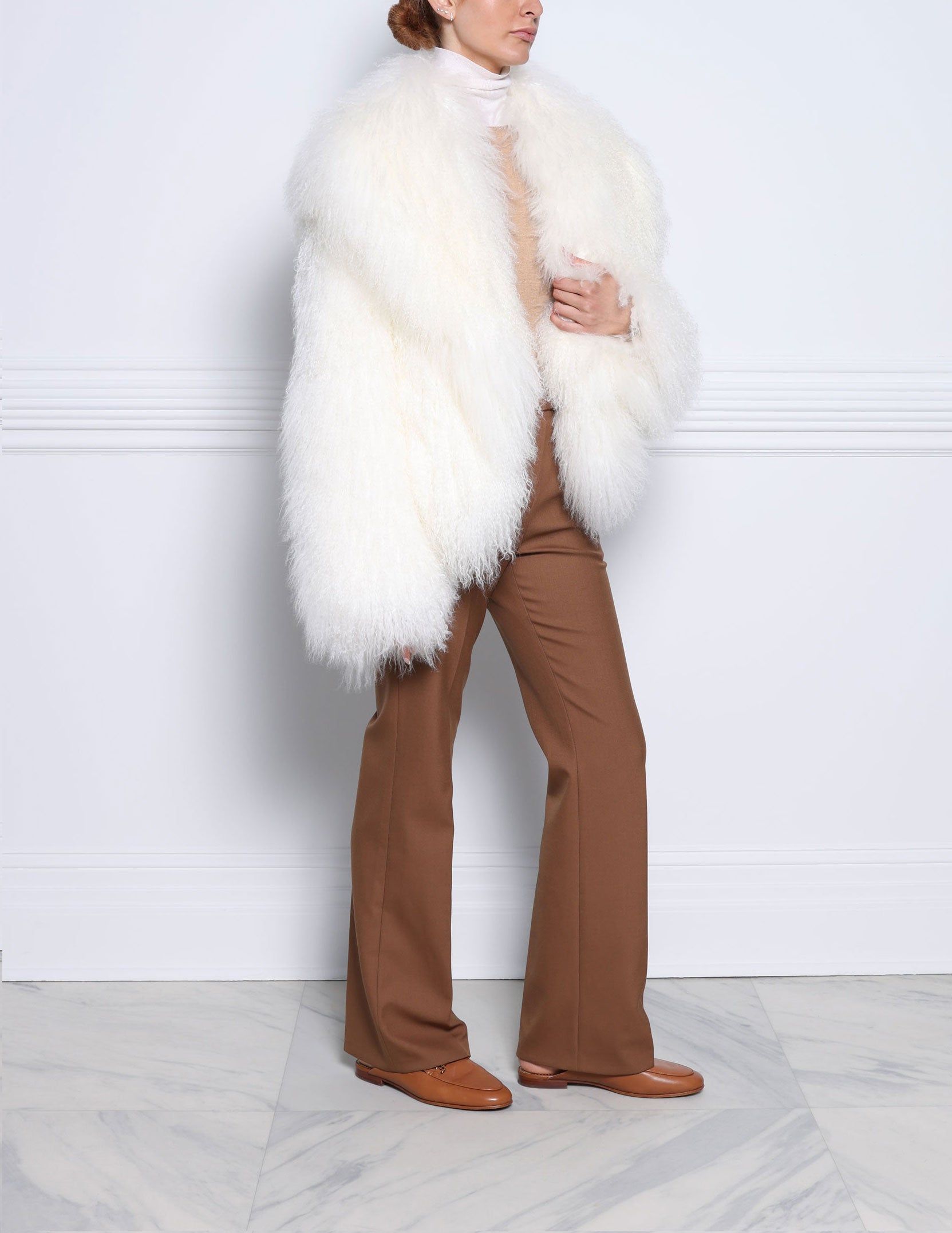 The Brynn Shearling Jacket sold by Pologeorgis product image thumbnail 2