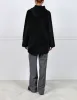 The Davie Hooded Curly Shearling Coat sold by Pologeorgis