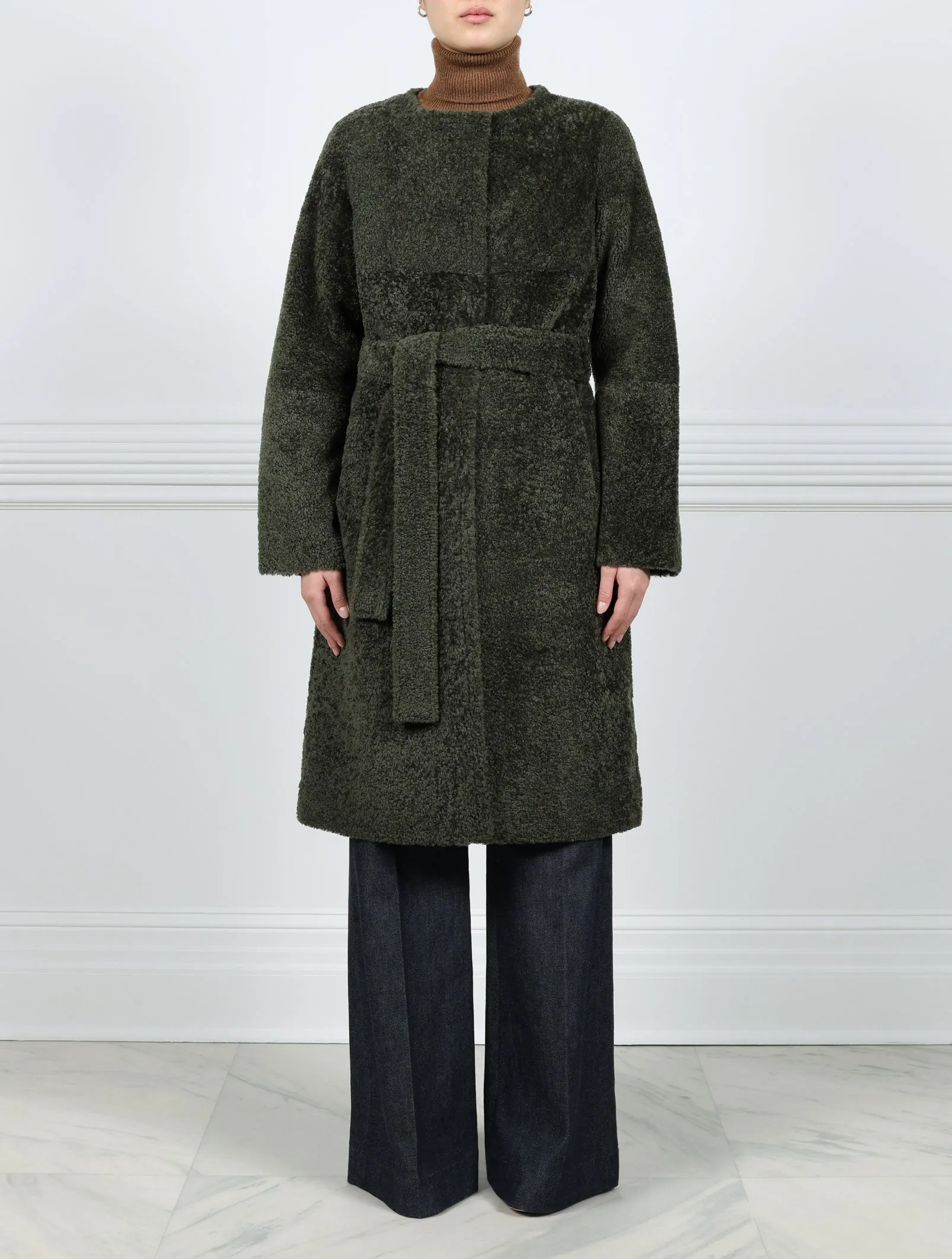 The Marilyn Reversible Shearling Coat sold by Pologeorgis product image thumbnail 2
