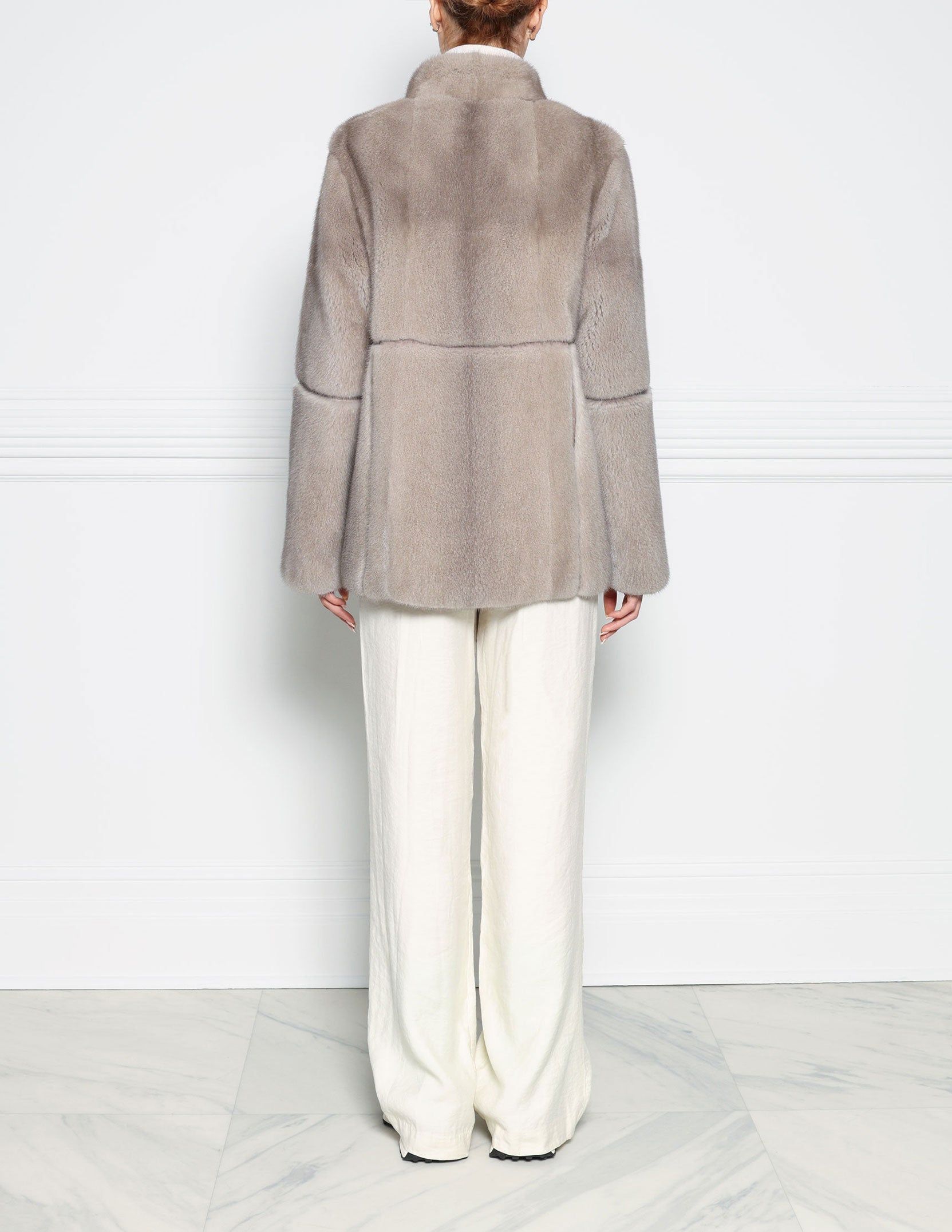 The Imani Mink Fur Jacket sold by Pologeorgis product image thumbnail 5