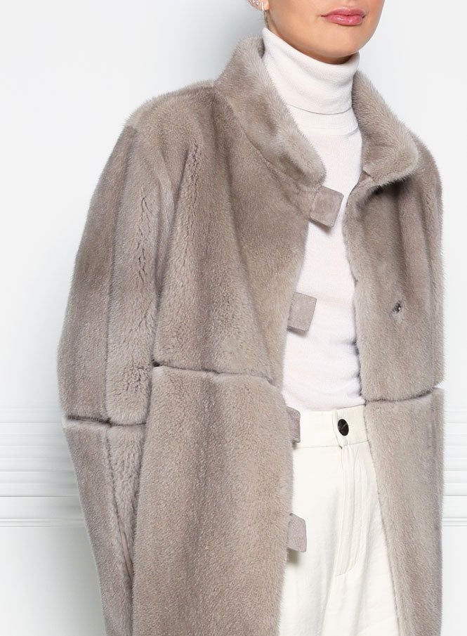 The Imani Mink Fur Jacket sold by Pologeorgis product image thumbnail 2