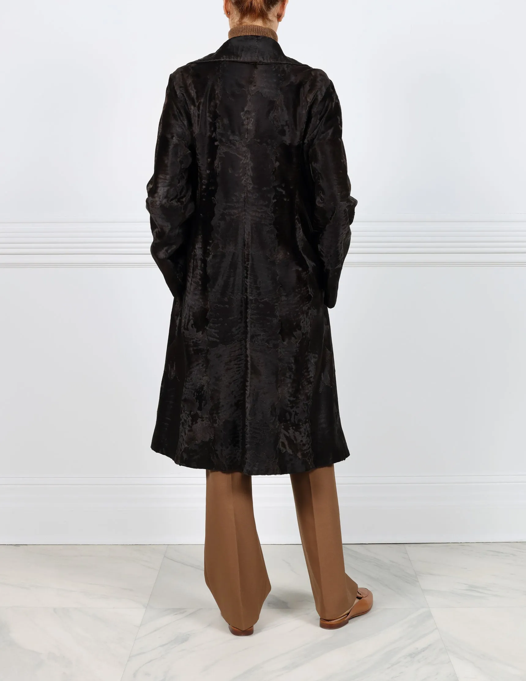 The Emmanuelle Broadtail Coat sold by Pologeorgis product image thumbnail 4