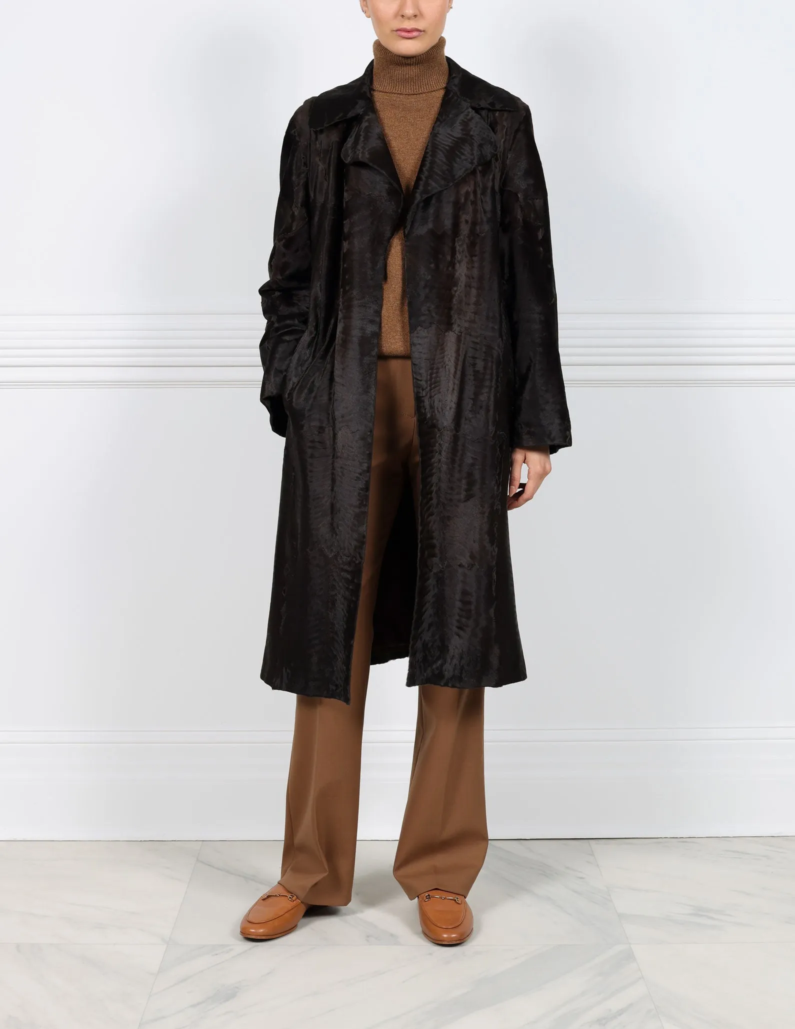 The Emmanuelle Broadtail Coat sold by Pologeorgis product image thumbnail 2