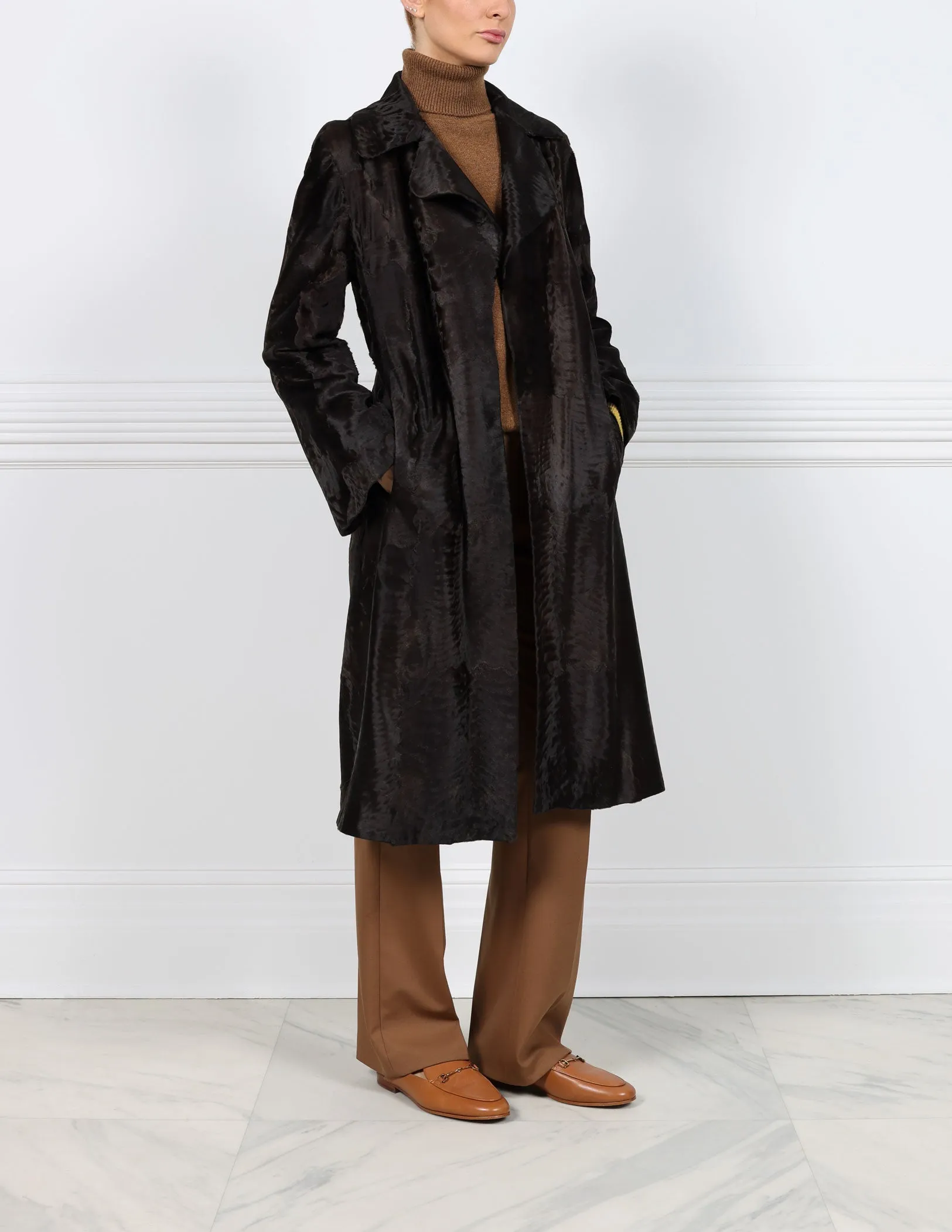 The Emmanuelle Broadtail Coat sold by Pologeorgis product image thumbnail 3