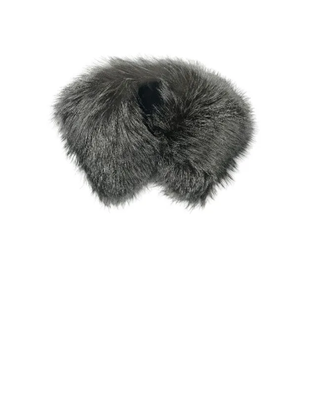 Natural Silver Fox Fur Collar sold by Pologeorgis