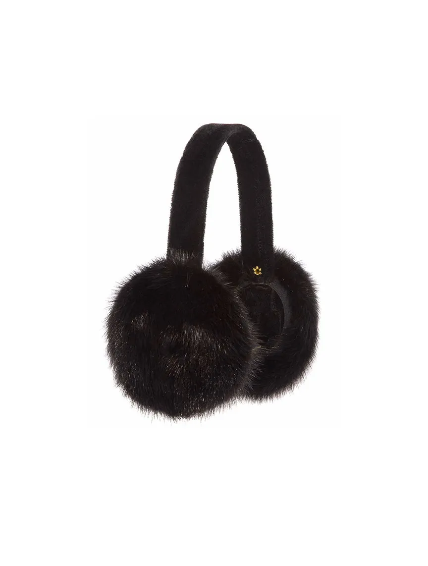 The Moonage Daydream Mink Earmuffs sold by Pologeorgis product image thumbnail 4