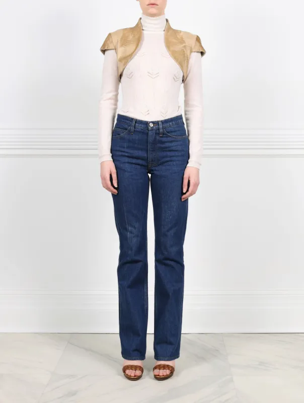 Broadtail Lamb Fur Shrug sold by Pologeorgis