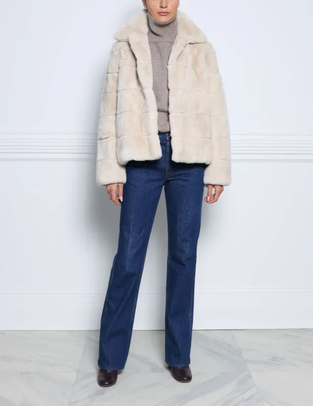 The Octavia Fur Jacket sold by Pologeorgis