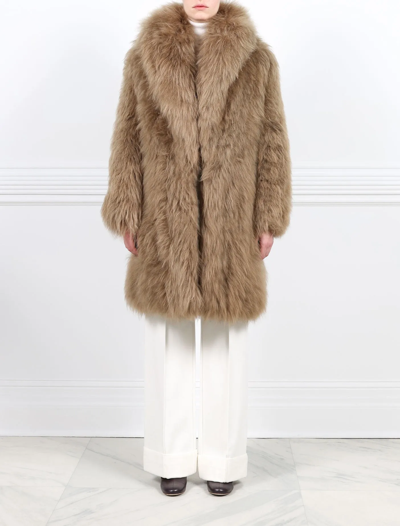 The Remedy Shearling Coat sold by Pologeorgis product image thumbnail 3