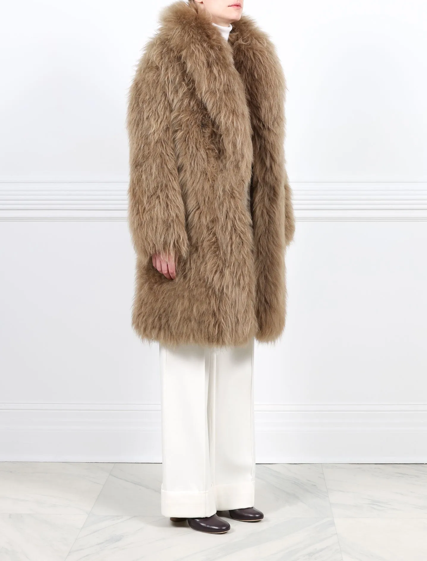 The Remedy Shearling Coat sold by Pologeorgis product image thumbnail 4