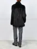 The Winter Knitted Fur Jacket with Scarf sold by Pologeorgis