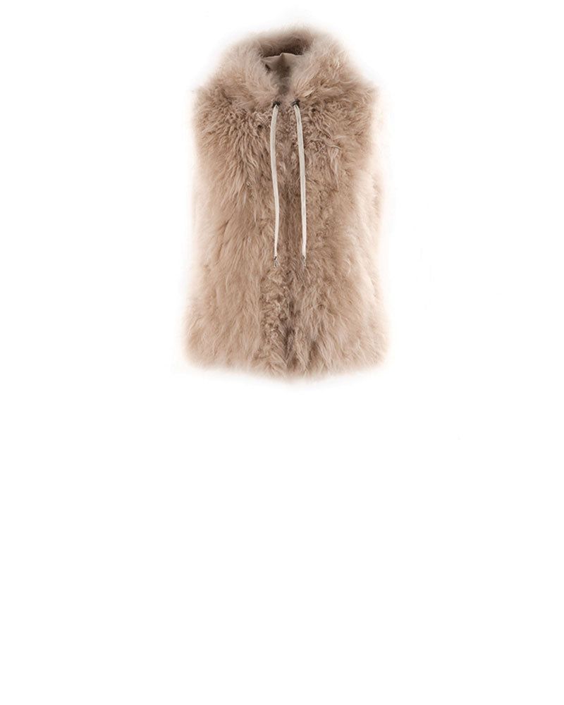 The Teddy Shearling Vest sold by Pologeorgis product image thumbnail 10