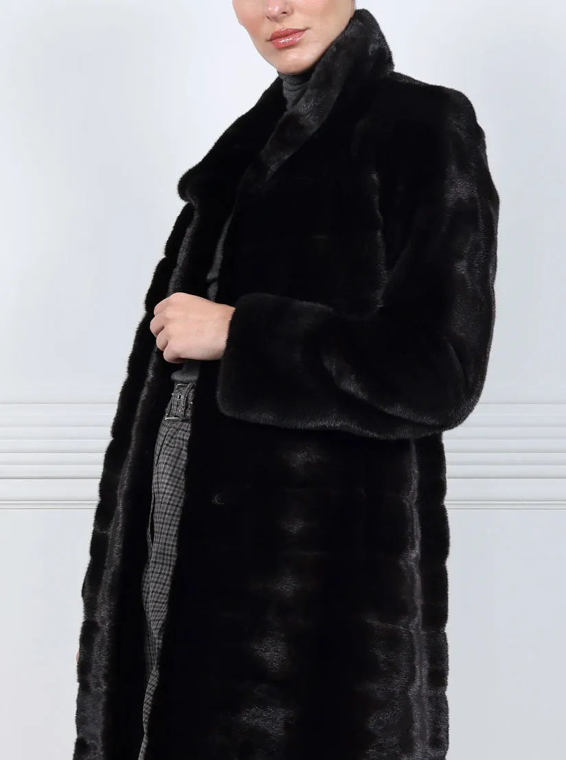 The Whitley Mink Fur Coat sold by Pologeorgis product image thumbnail 2