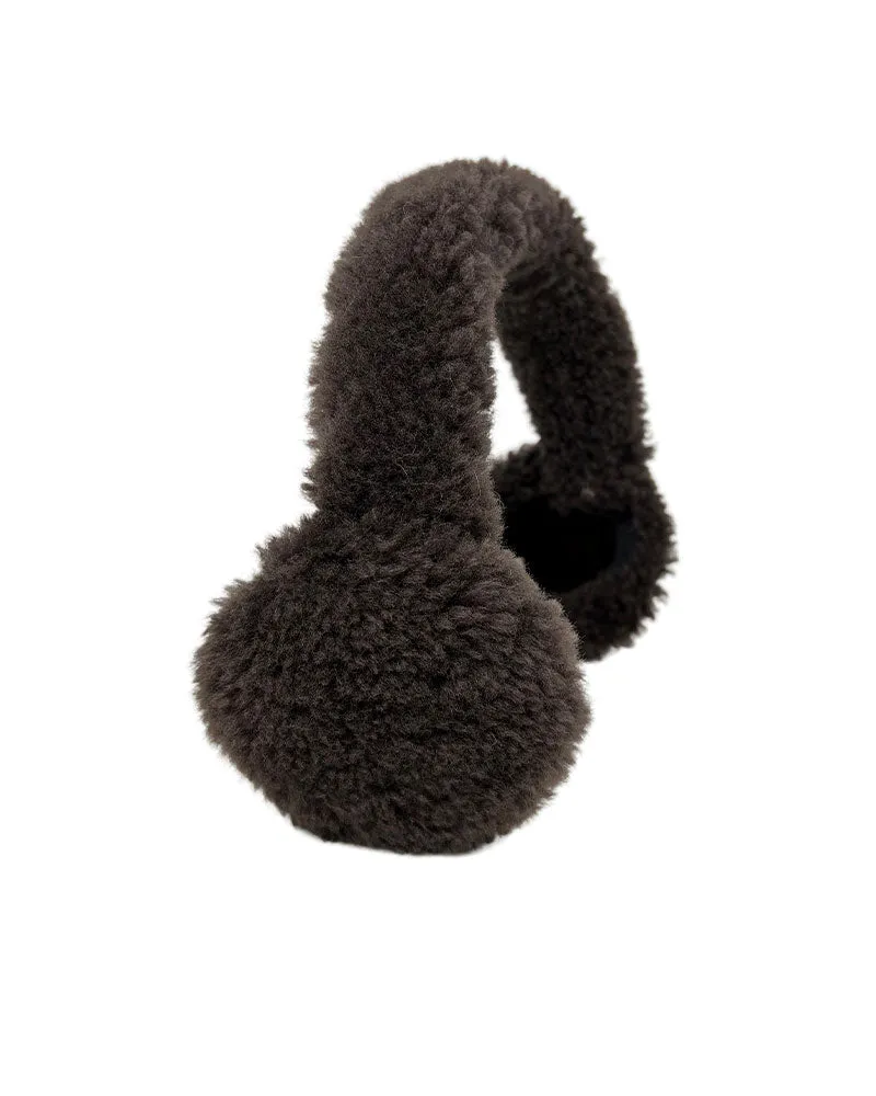 Shearling Wrapped Earmuffs sold by Pologeorgis product image thumbnail 5